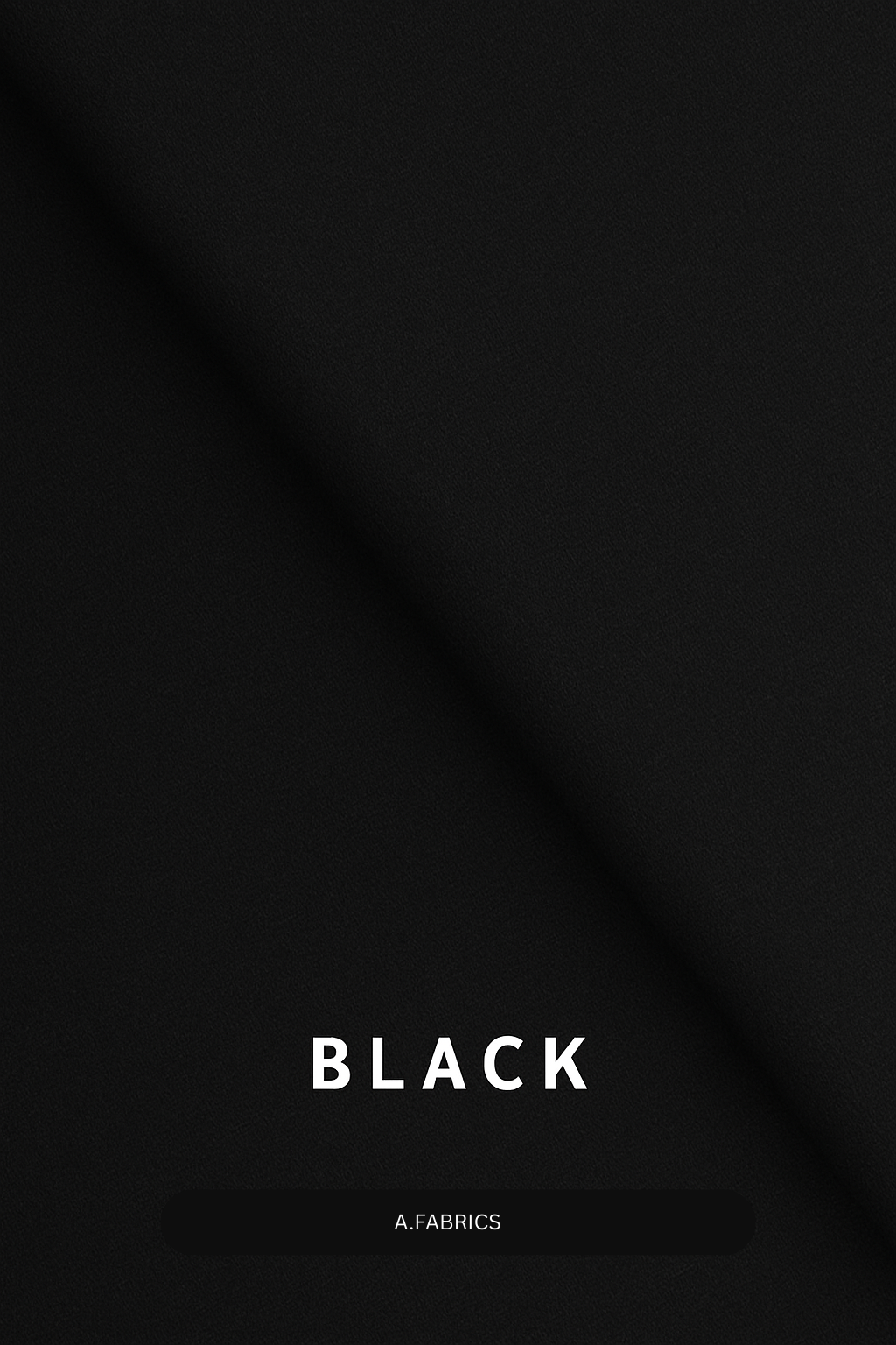 Premium Black Wool Fabric – Luxury Winter Collection